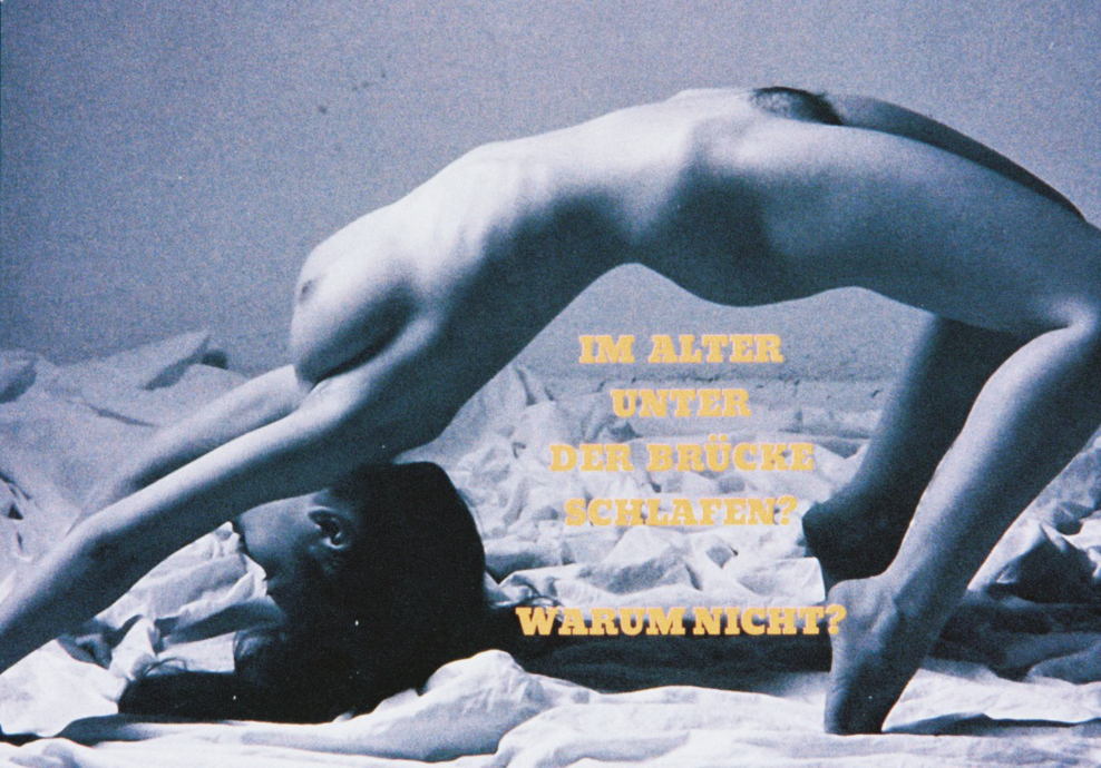 Karte unter der Bruecke